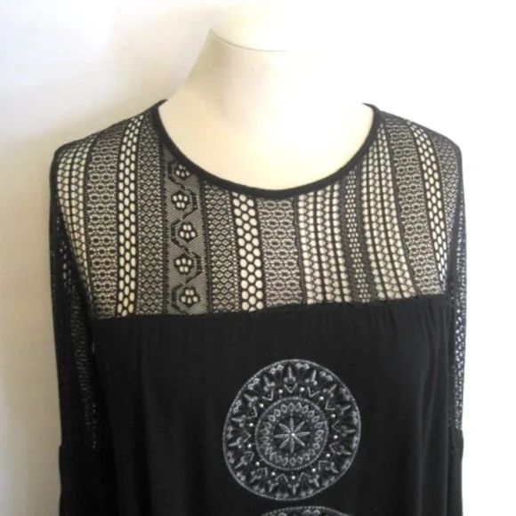 Desigual Neusifu Crochet Lace Top - Picture 7 of 14
